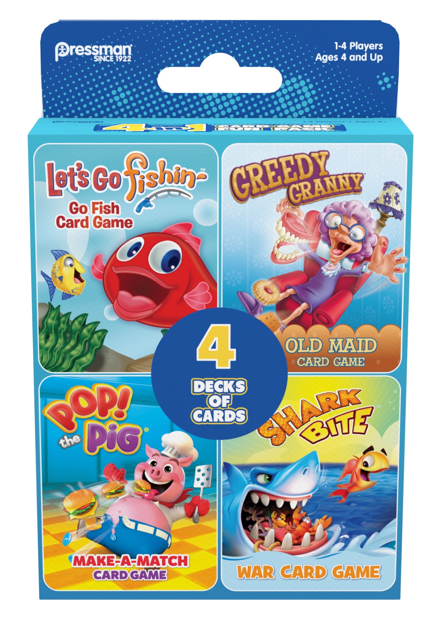 4 in 1 Card Game Fun Pack