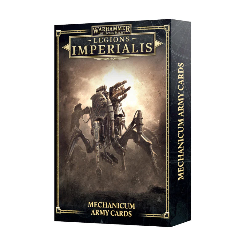 Warhammer: Legions Imperialis - Mechanicum Army Cards