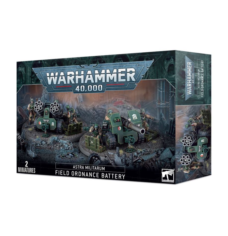 Warhammer 40,000 (10th Edition): Astra Militarum - Field Ordnance Battery