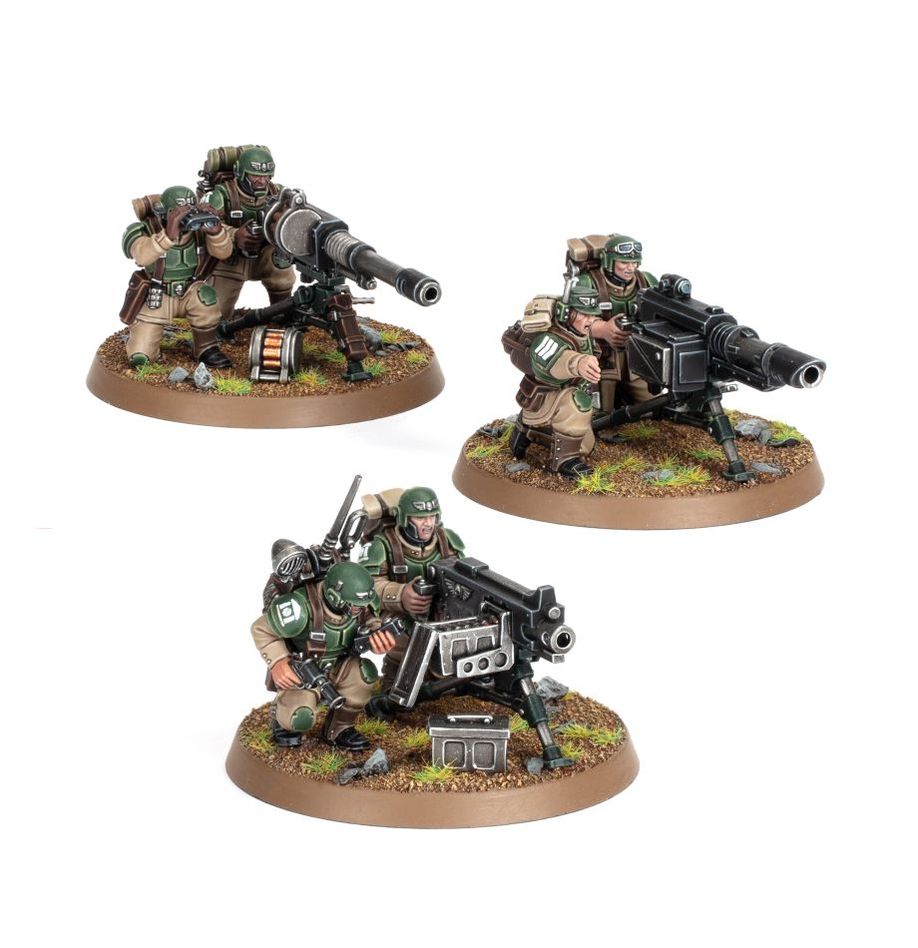 Warhammer 40,000 (10th Edition): Astra Militarum - Heavy Weapons Squad