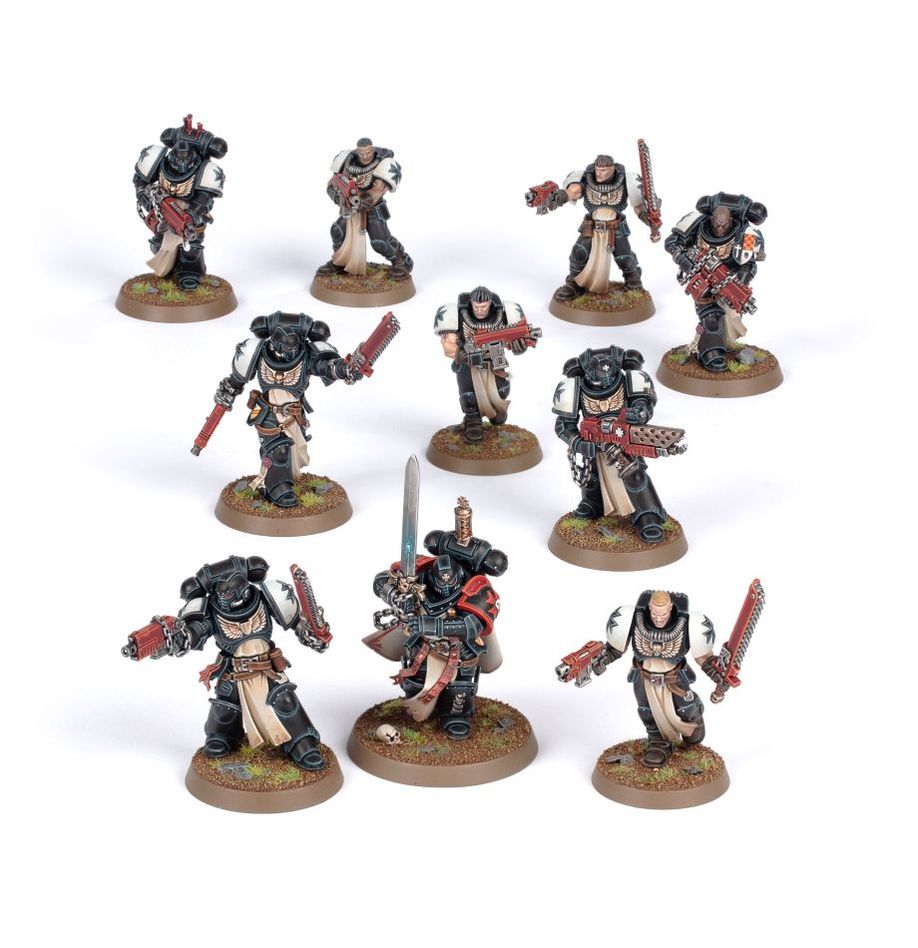 Warhammer 40,000 (10th Edition): Black Templars - Primaris Crusader Squad