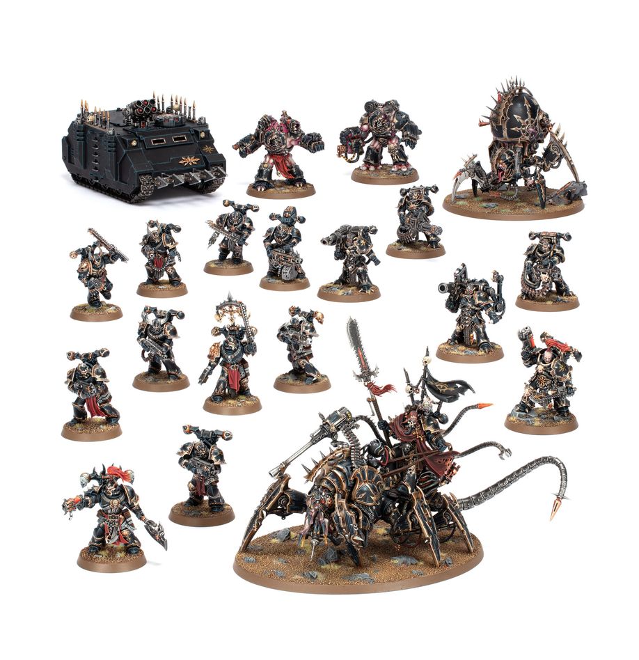 Warhammer 40,000: Chaos Space Marine Battleforce - Hellforged Warband