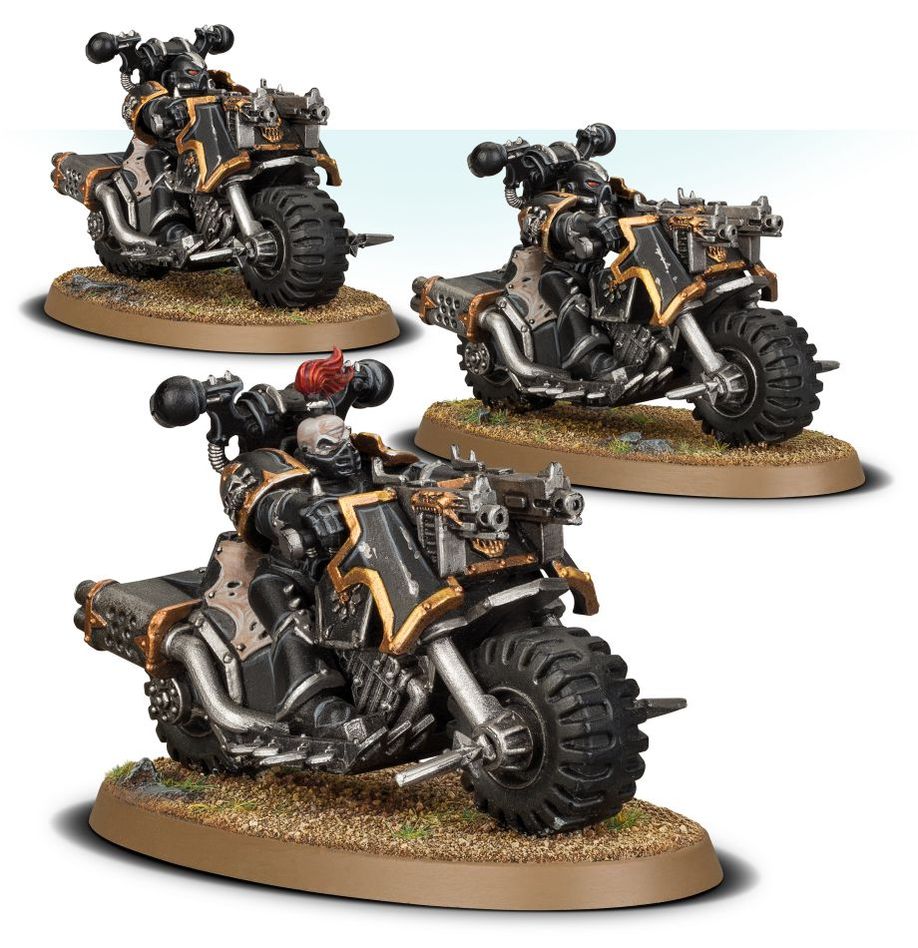 Warhammer 40,000 (10th Edition): Chaos Space Marines - Chaos Bikers