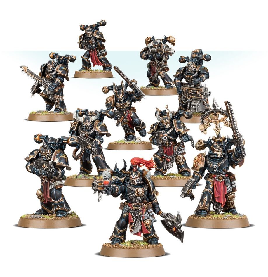 Warhammer 40,000 (10th Edition): Chaos Space Marines - Legionaries