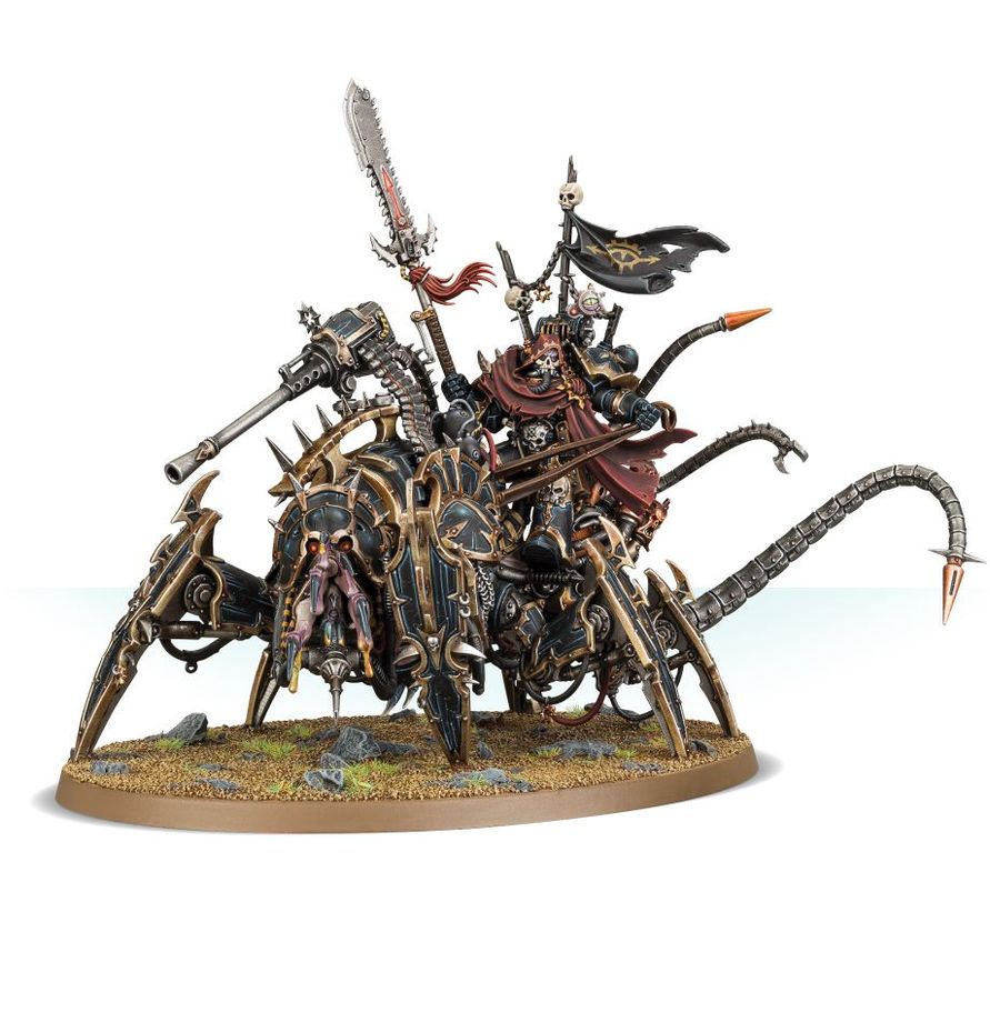 Warhammer 40,000 (9th Edition): Chaos Space Marines - Lord Discordant on Helstalker