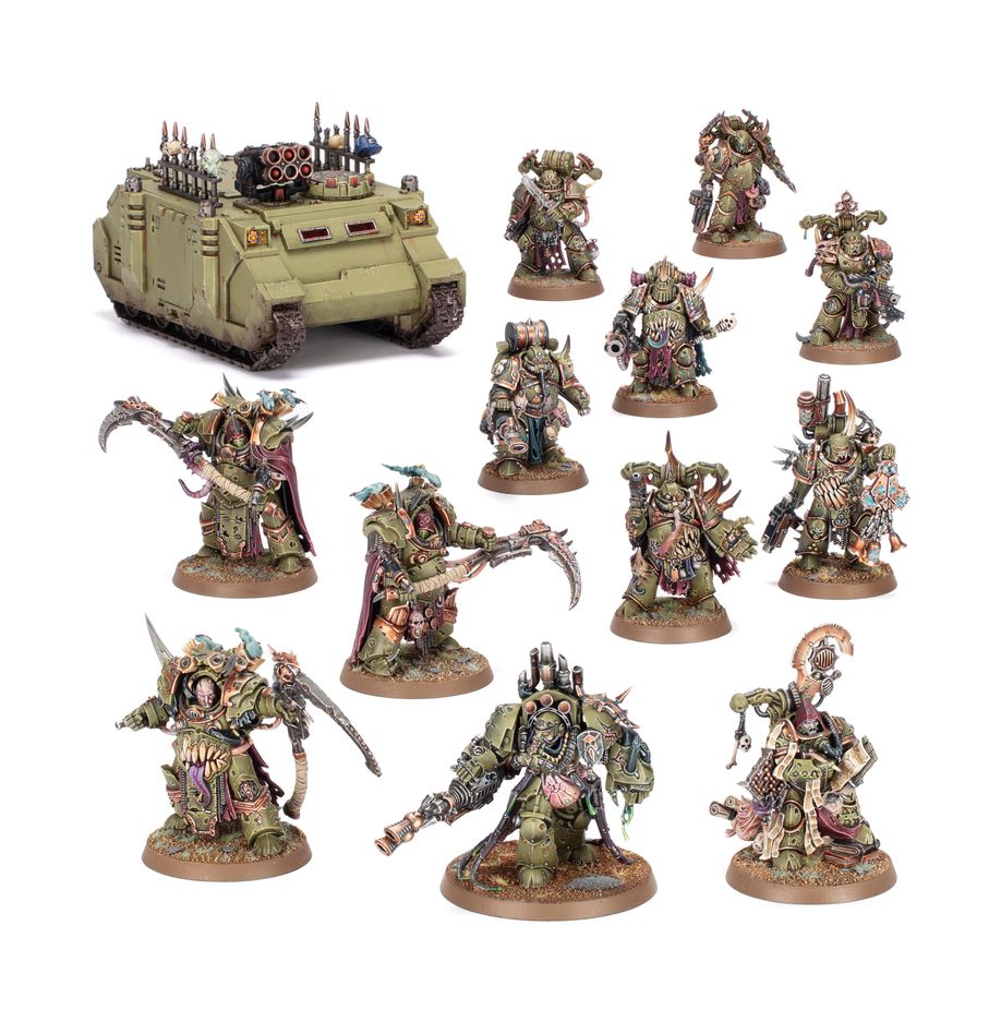 Warhammer 40,000 (10th Edition): Death Guard Combat Patrol