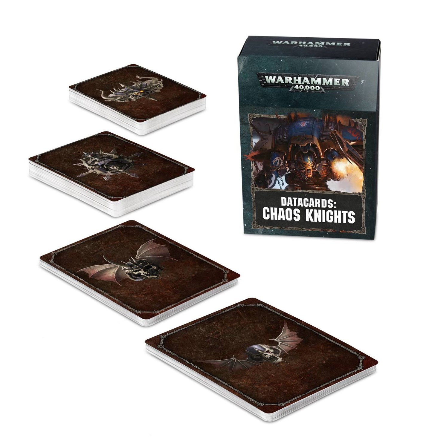 Warhammer 40,000 (8th Edition): Chaos Knights Datacards