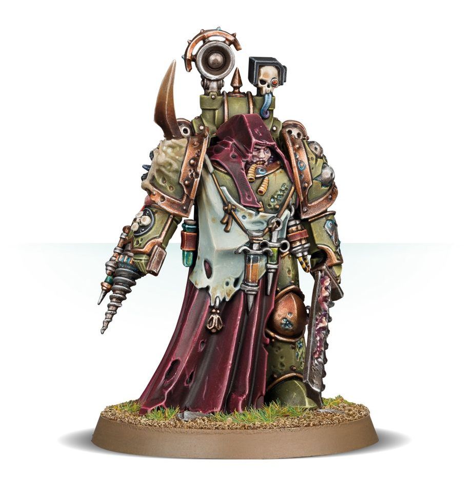 Warhammer 40,000 (10th Edition): Death Guard - Nauseous Rotbone, the Plague Surgeon