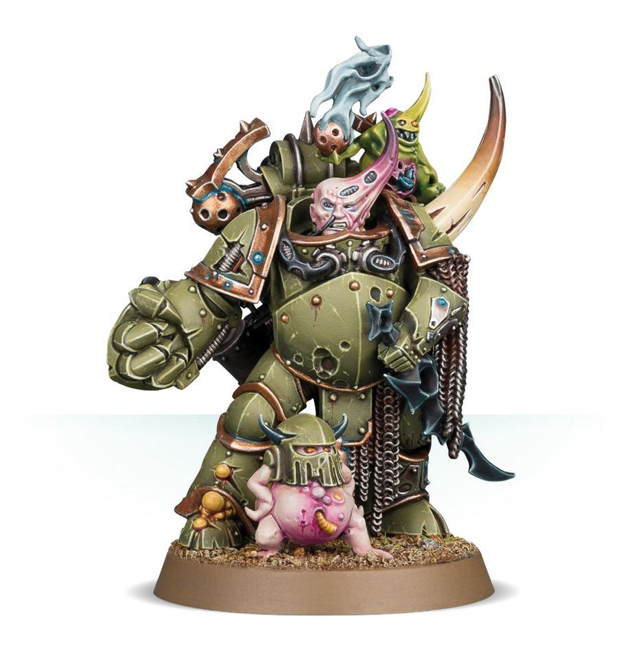 Warhammer 40,000 (10th Edition): Death Guard - Plague Marine Champion