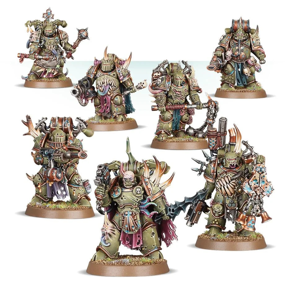 Warhammer 40,000 (9th Edition): Death Guard - Plague Marines