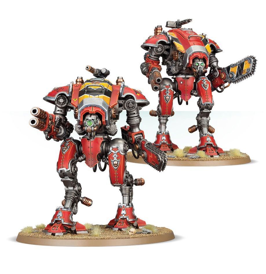 Warhammer 40,000 (9th Edition): Imperial Knights - Knight Armigers