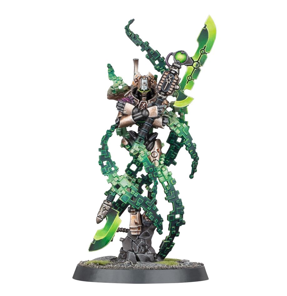 Warhammer 40,000 (10th Edition): Necrons - Overlord with Translocation Shroud