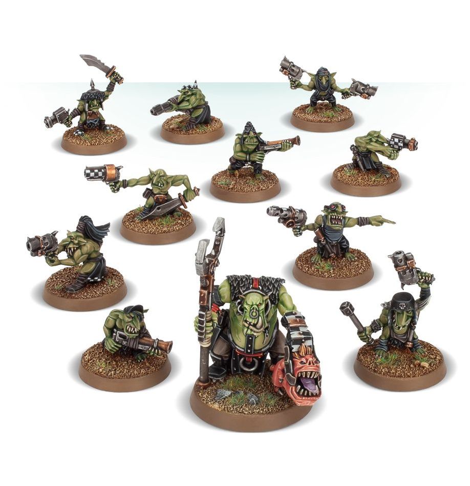 Warhammer 40,000 (9th Edition): Orks - Runtherd and Gretchin