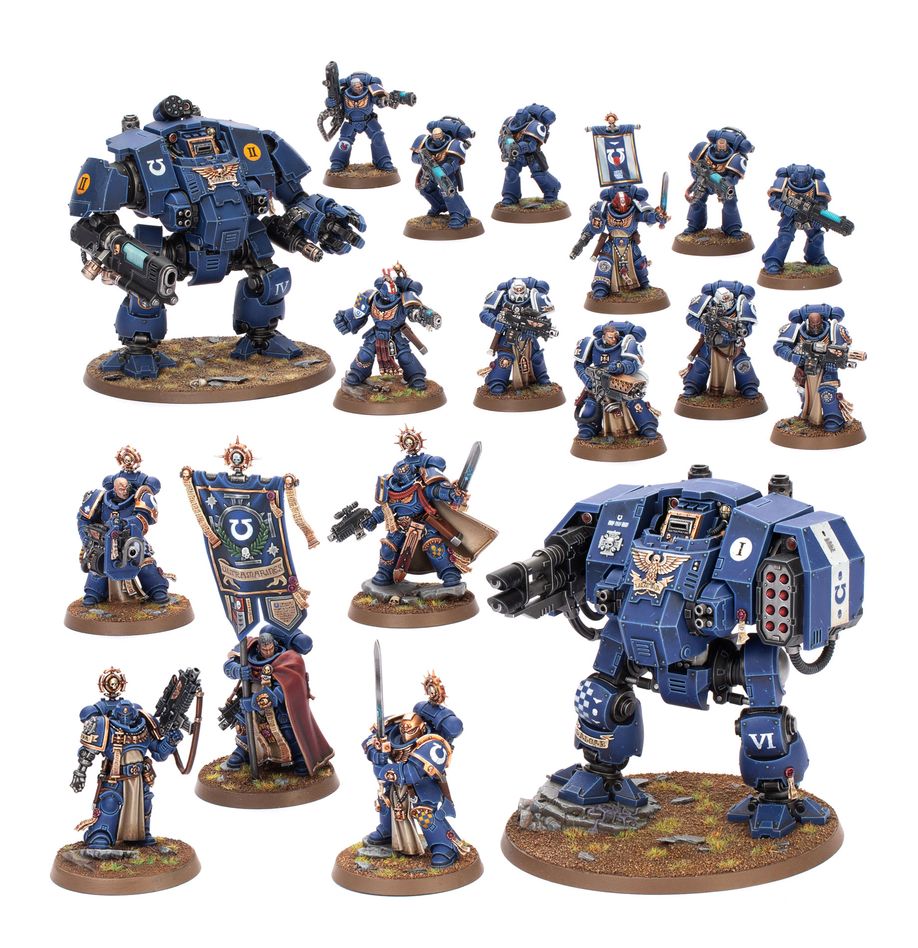 Warhammer 40,000: Space Marines Battleforce - Iron Halo Strike Force