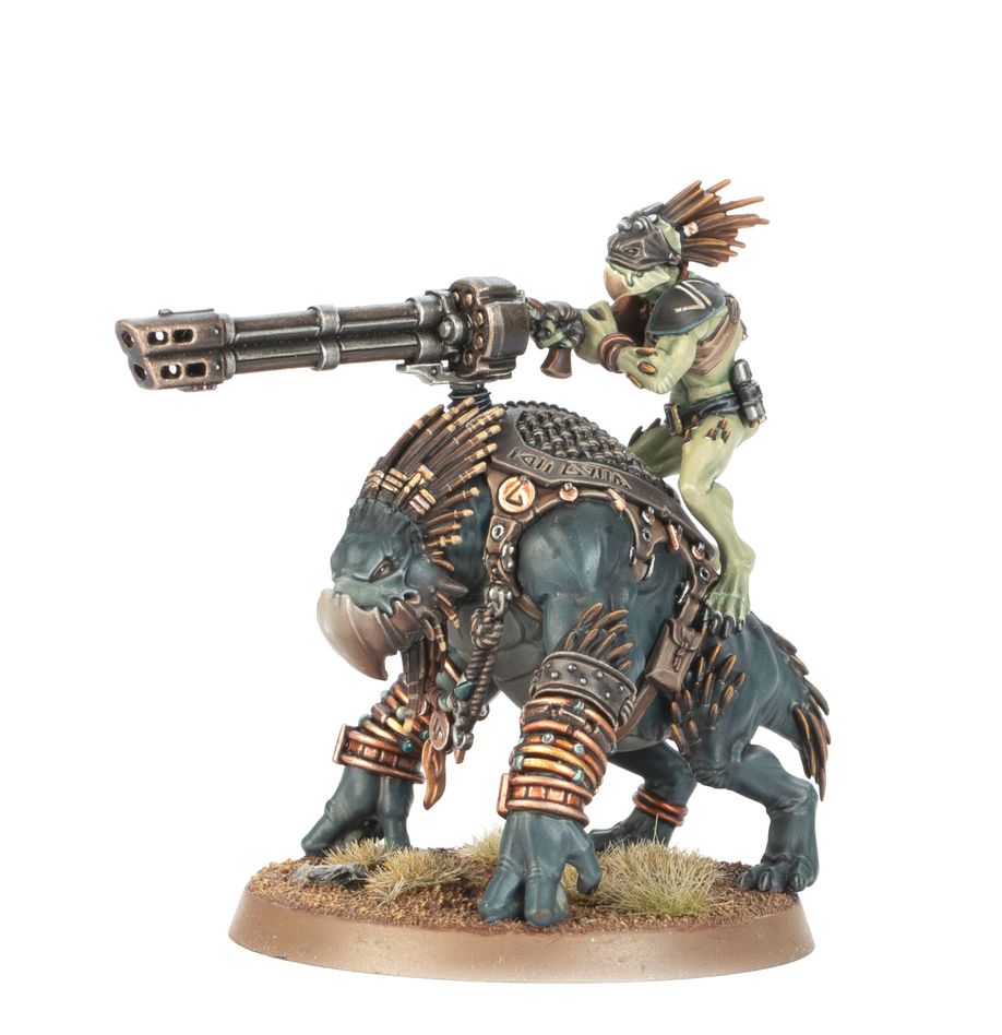 Warhammer 40,000 (10th Edition): T'au Empire - Krootox Rider