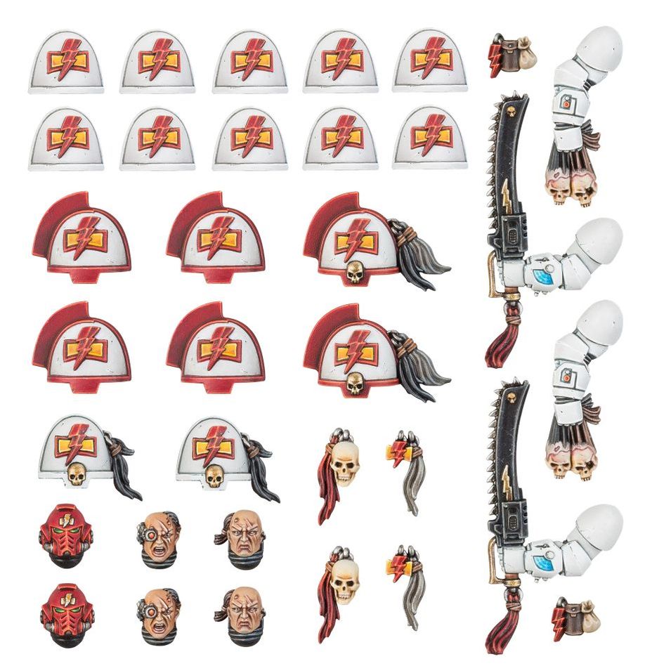 Warhammer 40,000 (10th Edition): White Scars - Primaris Upgrades & Transfers