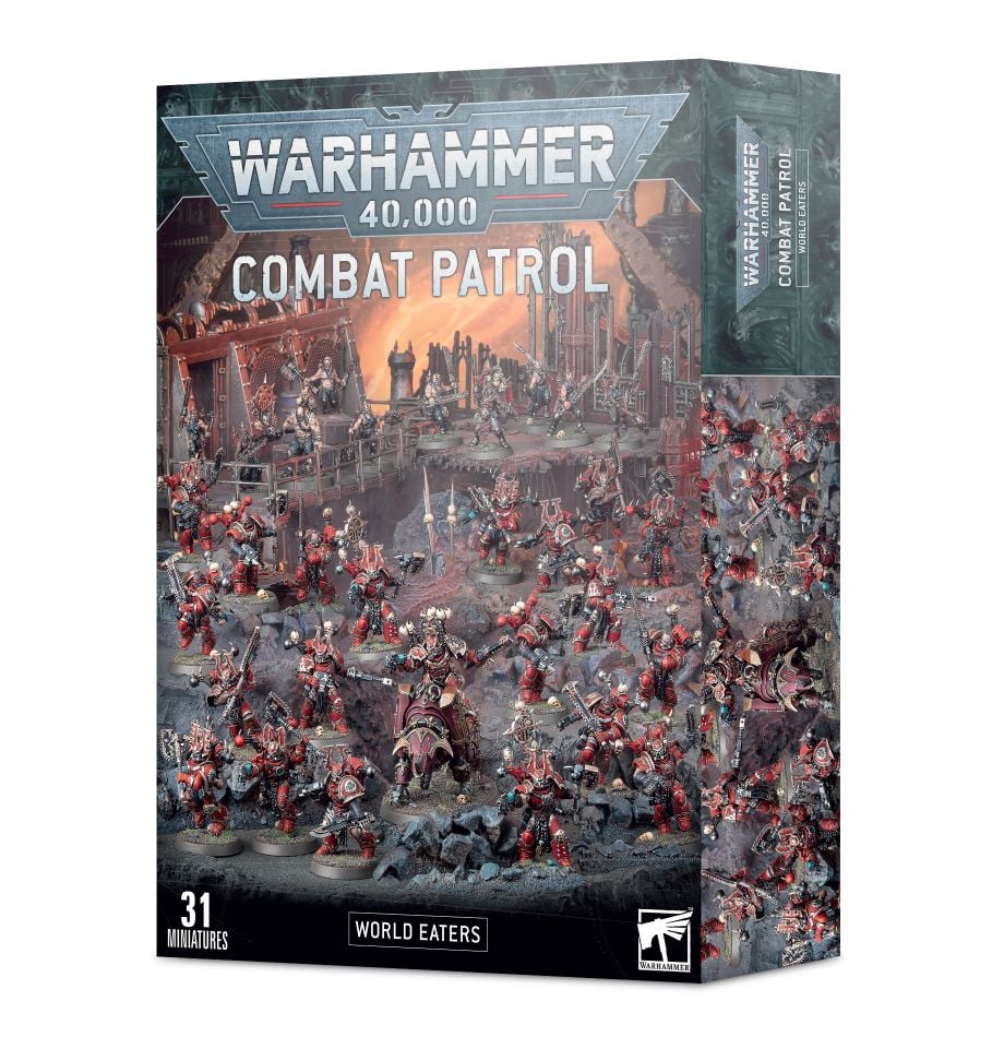 Warhammer 40,000 (9th Edition): World Eaters Combat Patrol