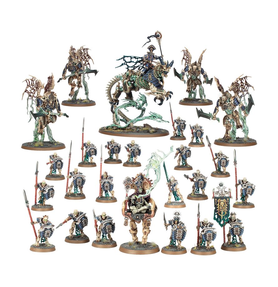 Warhammer: Age of Sigmar - Ossiarch Bonereapers Battleforce: Null Myriad Phalanx