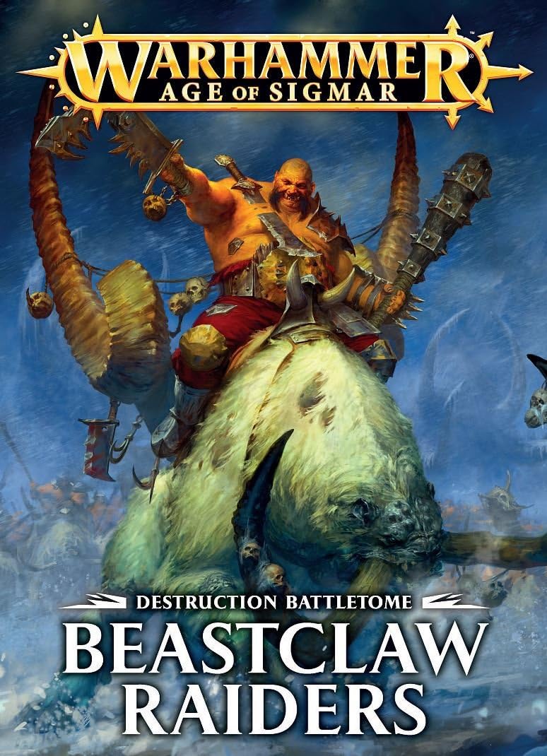 Warhammer: Age of Sigmar - Beastclaw Raiders Destruction Battletome