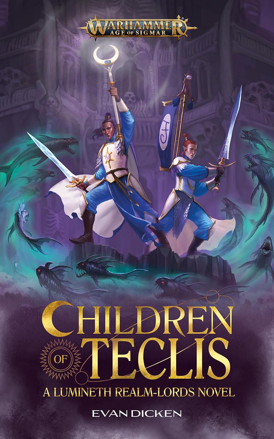Warhammer: Age of Sigmar - Children of Teclis (Paperback Cover)