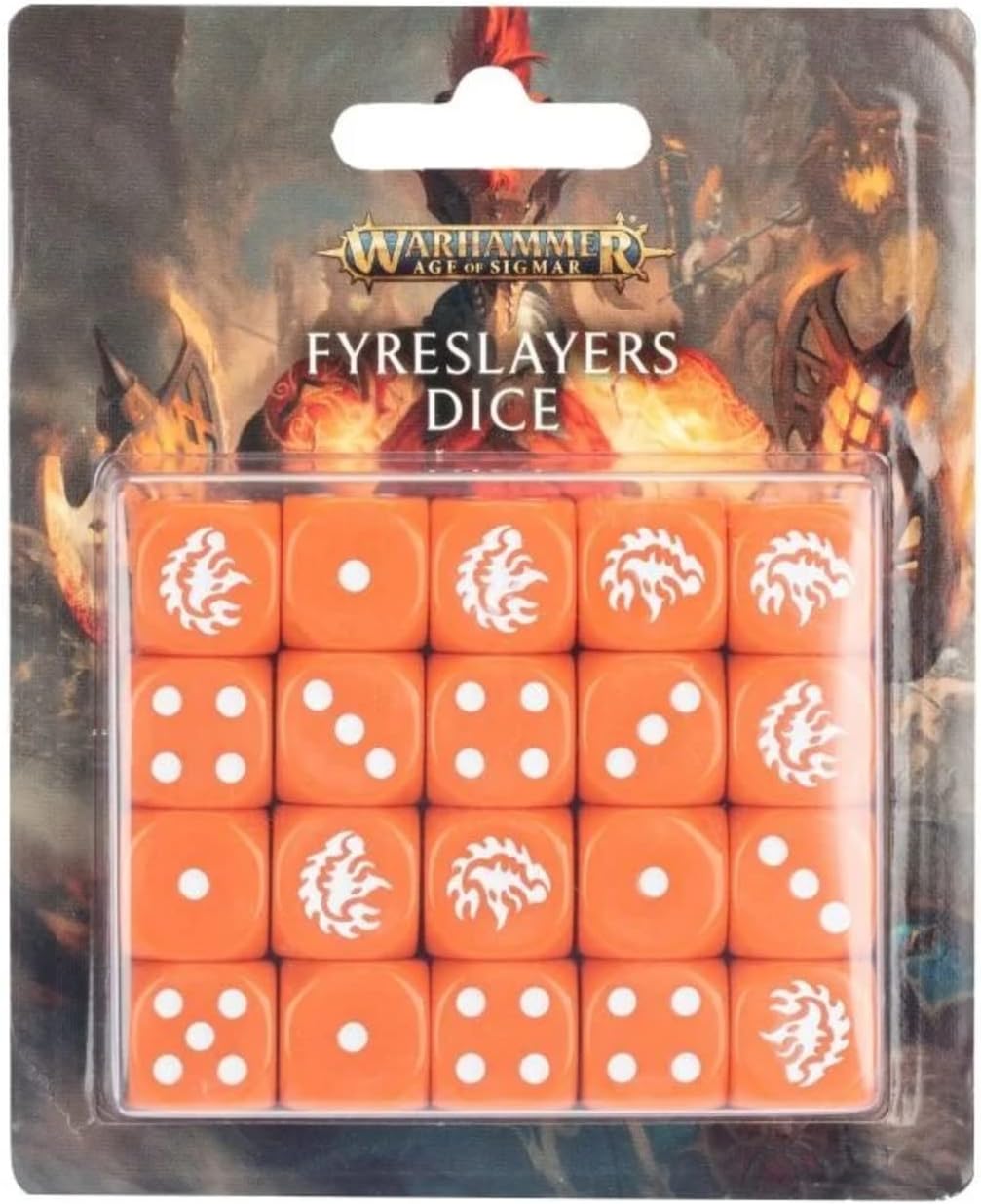 Warhammer: Age of Sigmar - Fyreslayers Dice
