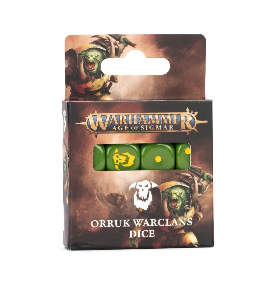 Warhammer: Age of Sigmar - Orruk Warclans Dice