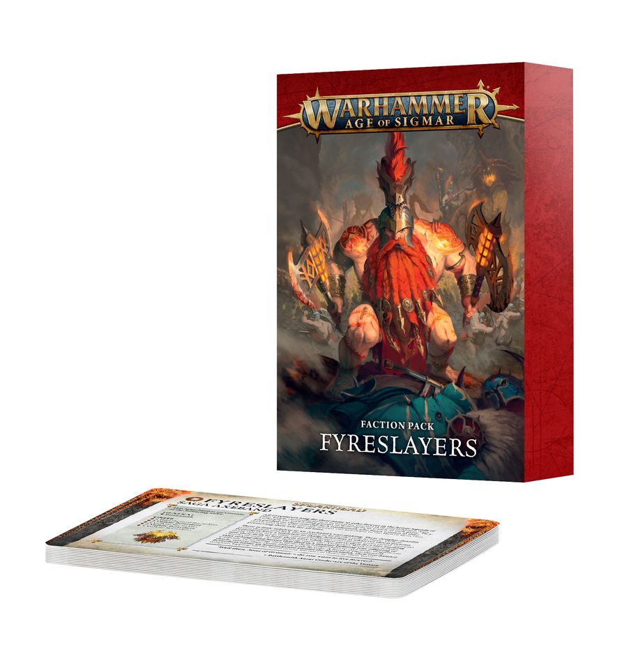 Warhammer: Age of Sigmar - Fyreslayers Faction Pack