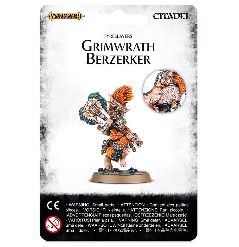 Warhammer: Age of Sigmar - Fyreslayers: Grimwrath Berzerker