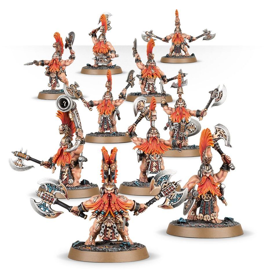 Warhammer: Age of Sigmar - Fyreslayers: Vulkite Berzerkers