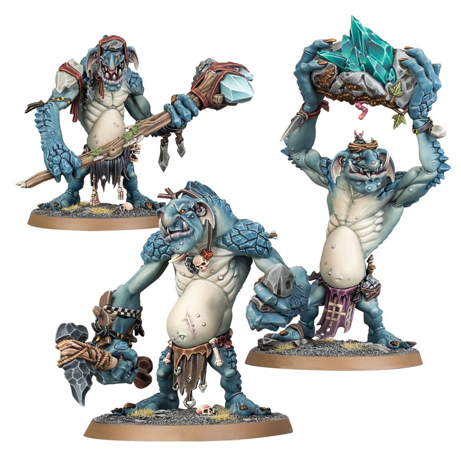 Warhammer: Age of Sigmar - Gloomspite Gitz: Rockgut Troggoths