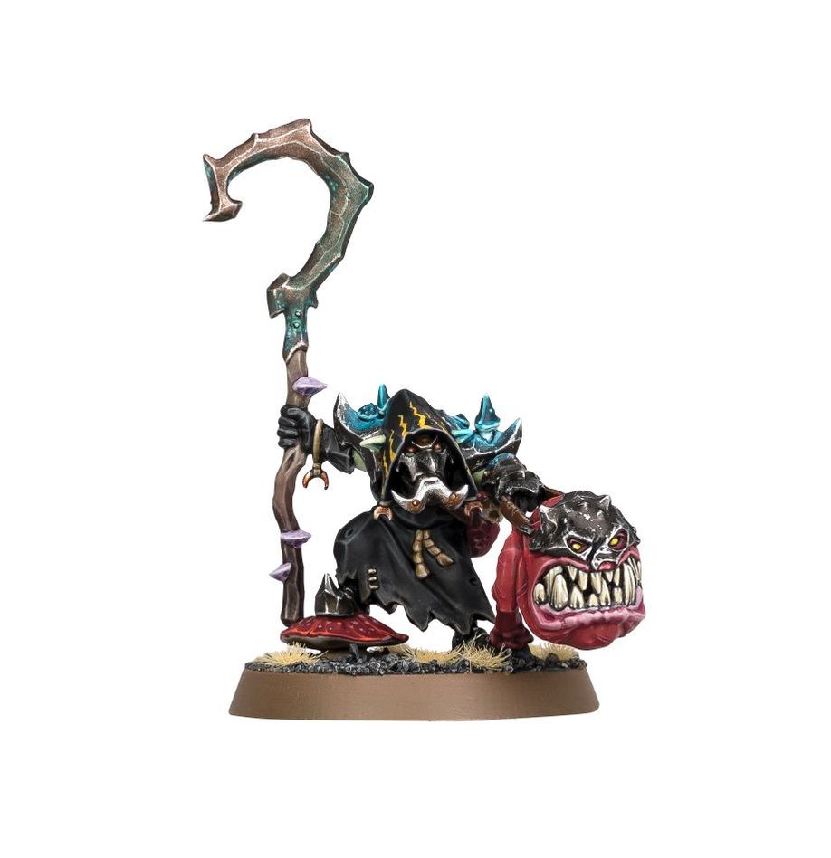 Warhammer: Age of Sigmar - Gloomspite Gitz: Squigboss with Gnasha-Squig