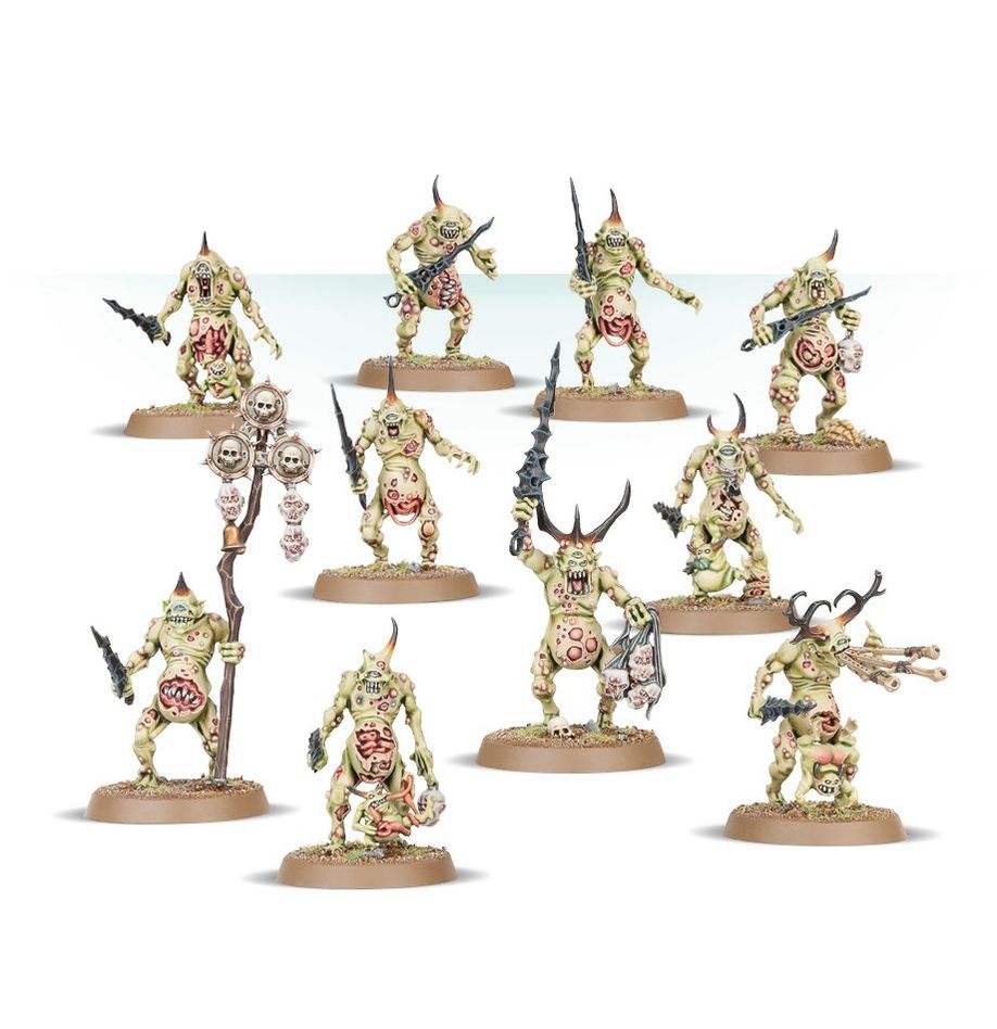Warhammer: Age of Sigmar - Maggotkin of Nurgle: Plaguebearers