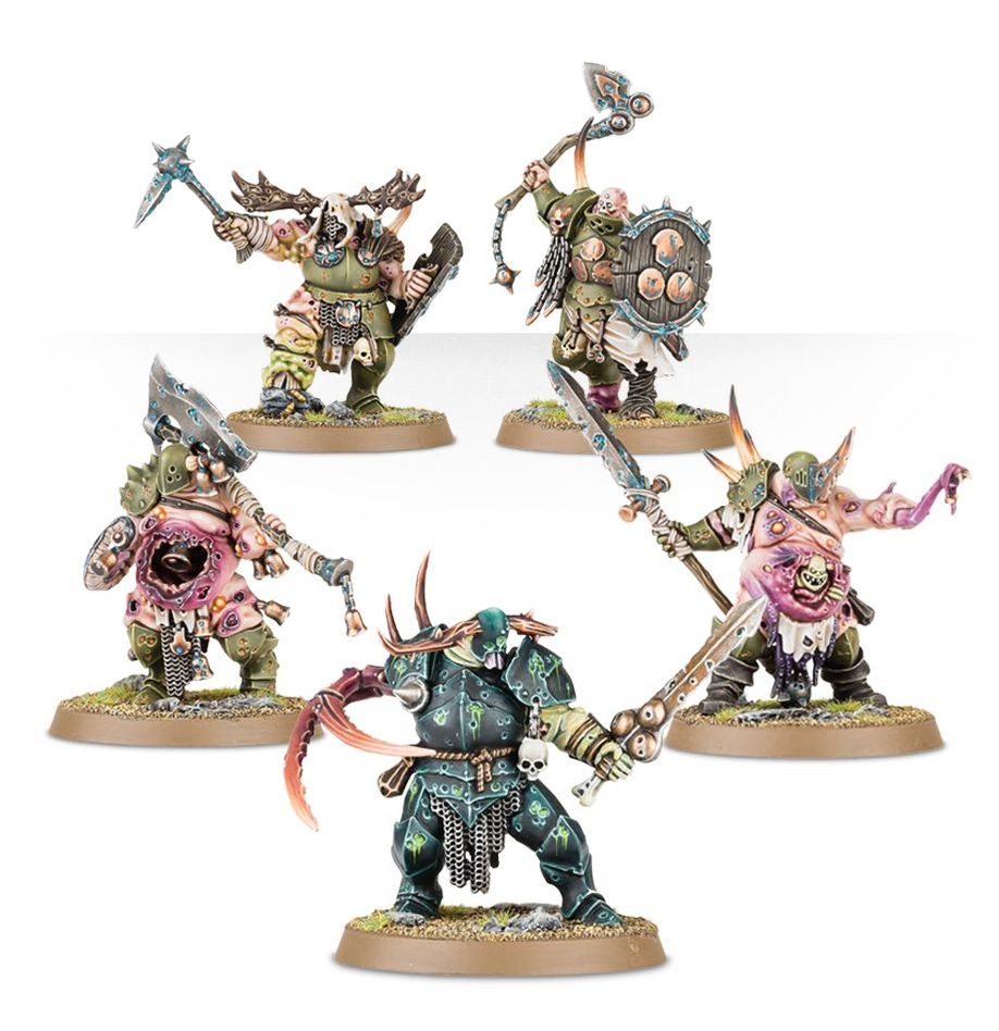 Warhammer: Age of Sigmar - Maggotkin of Nurgle: Putrid Blightkings