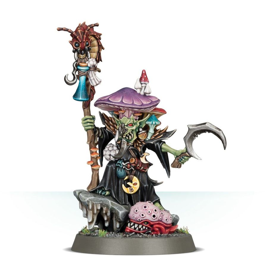 Warahmmer: Age of Sigmar - Moonclan Snazzgar Stinkmullett