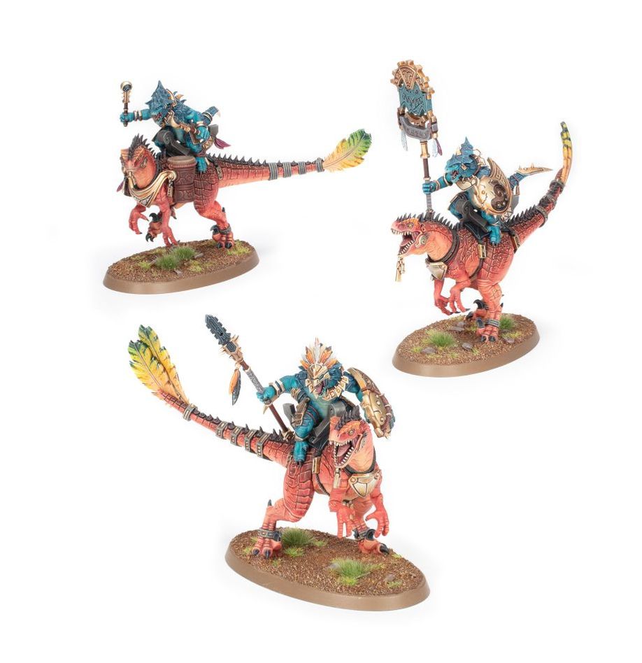 Warhammer: Age of Sigmar - Seraphon: Aggradon Lancers