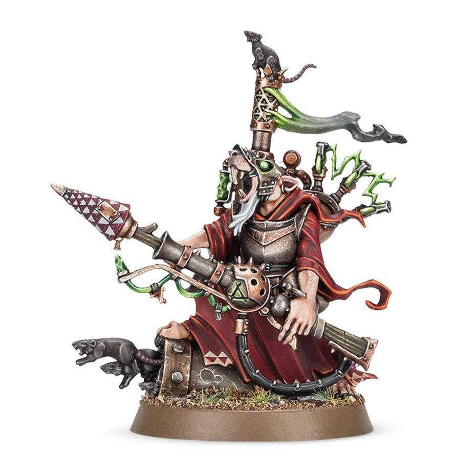 Warhammer: Age of Sigmar - Skaven: Warlock Bombardier
