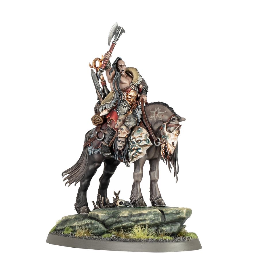 Warhammer: Age of Sigmar - Slaves to Darkness: Darkoath Chieftain on Warsteed