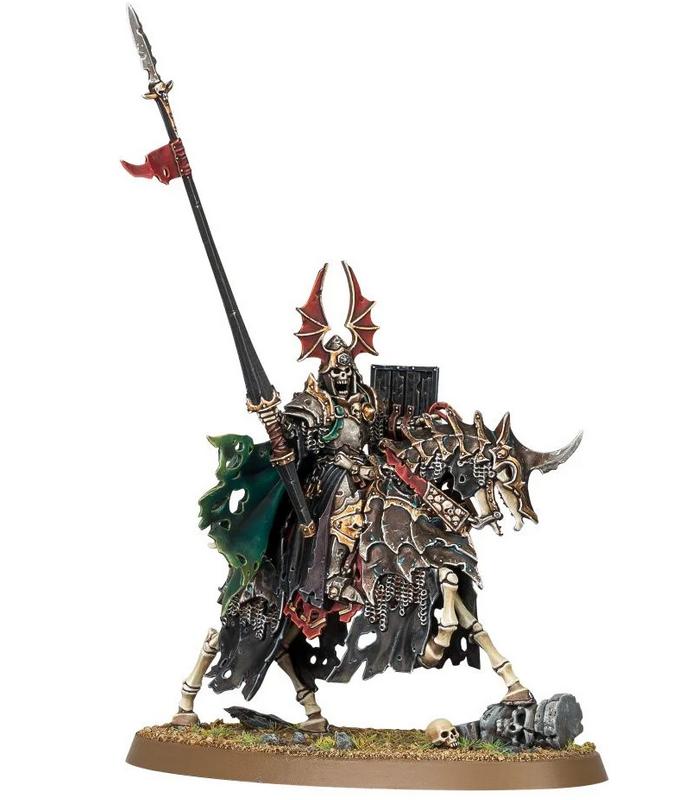 Warhammer: Age of Sigmar - Soulblight Gravelords: Wight King on Skeletal Steed