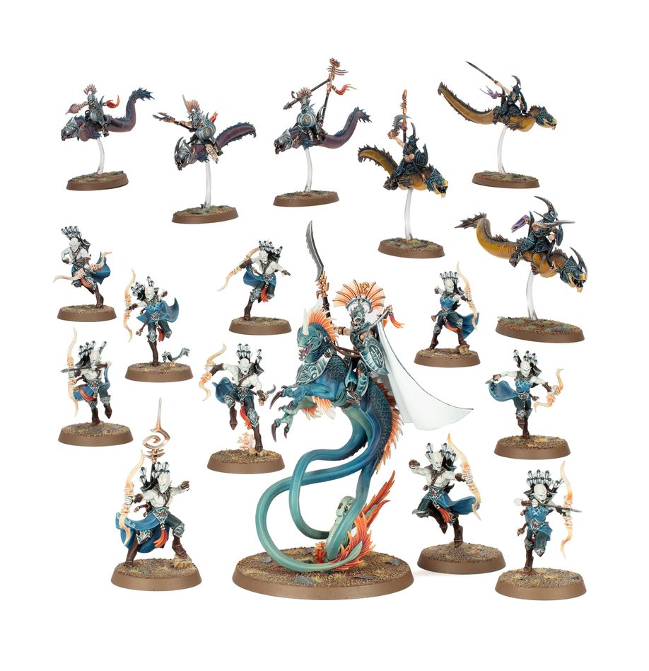Warhammer: Age of Sigmar - Spearhead Idoneth Deepkin: Akhelian Tide Guard