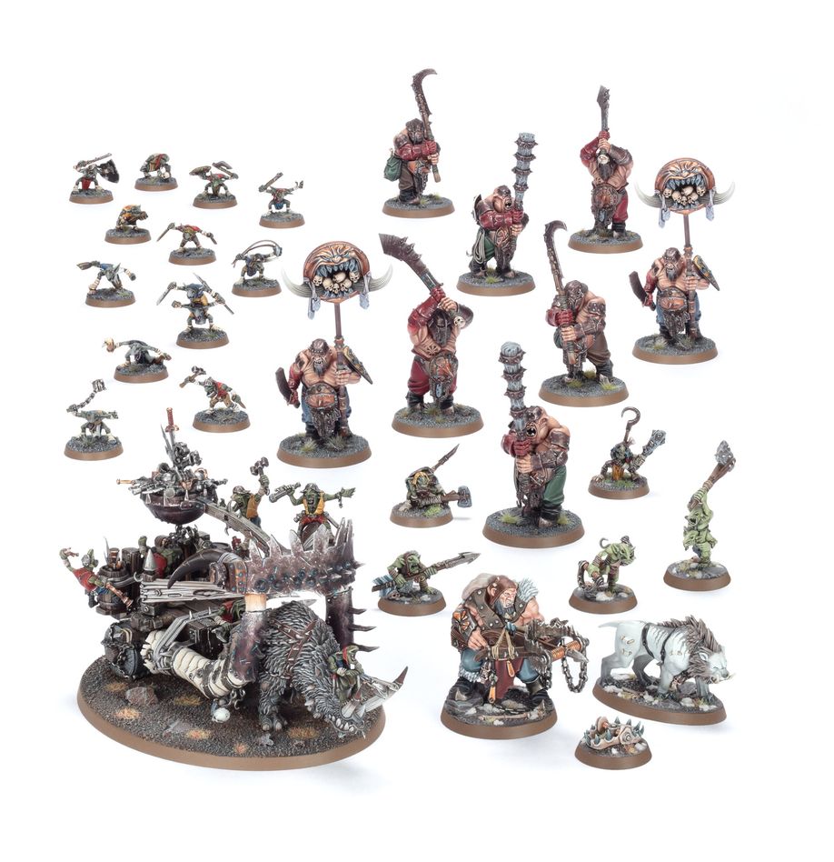 Warhammer: Age of Sigmar - Ogor Mawtribes Spearhead: Scrapglutt