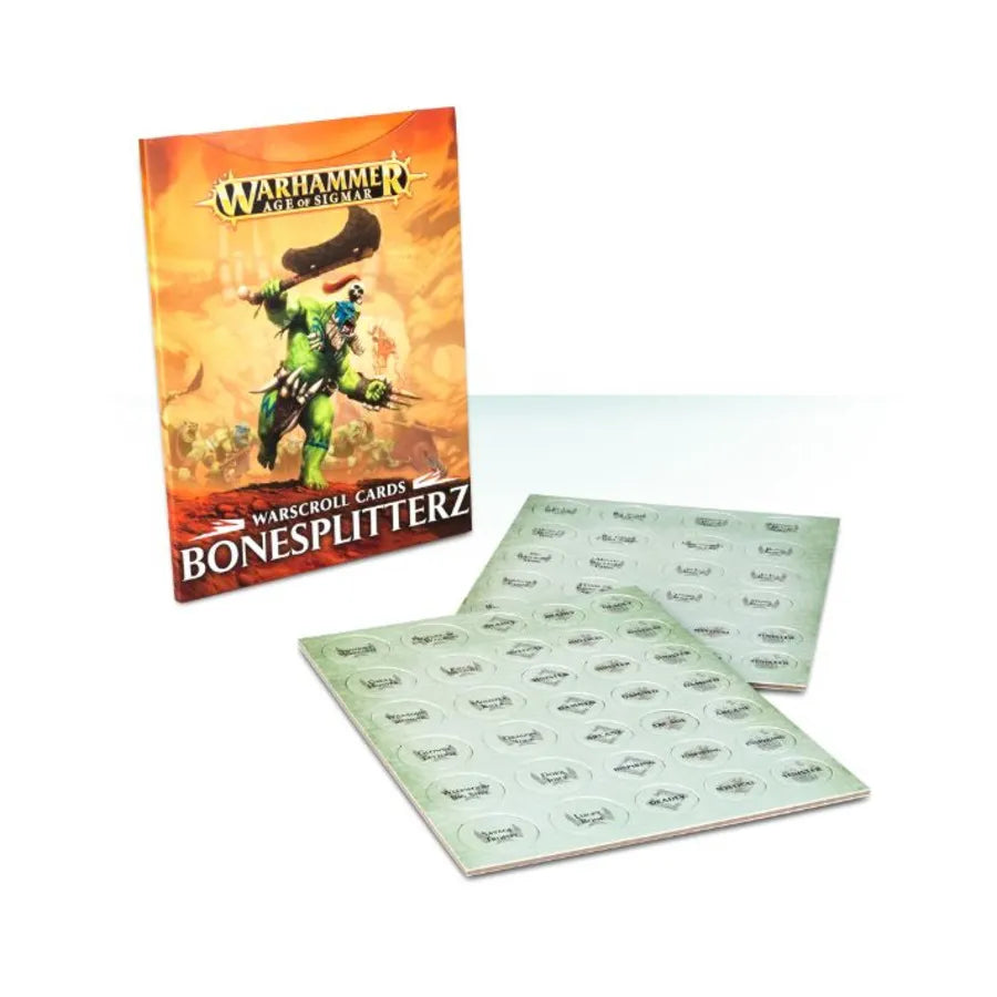 Warhammer: Age of Sigmar - Bonesplitterz Warscroll Cards