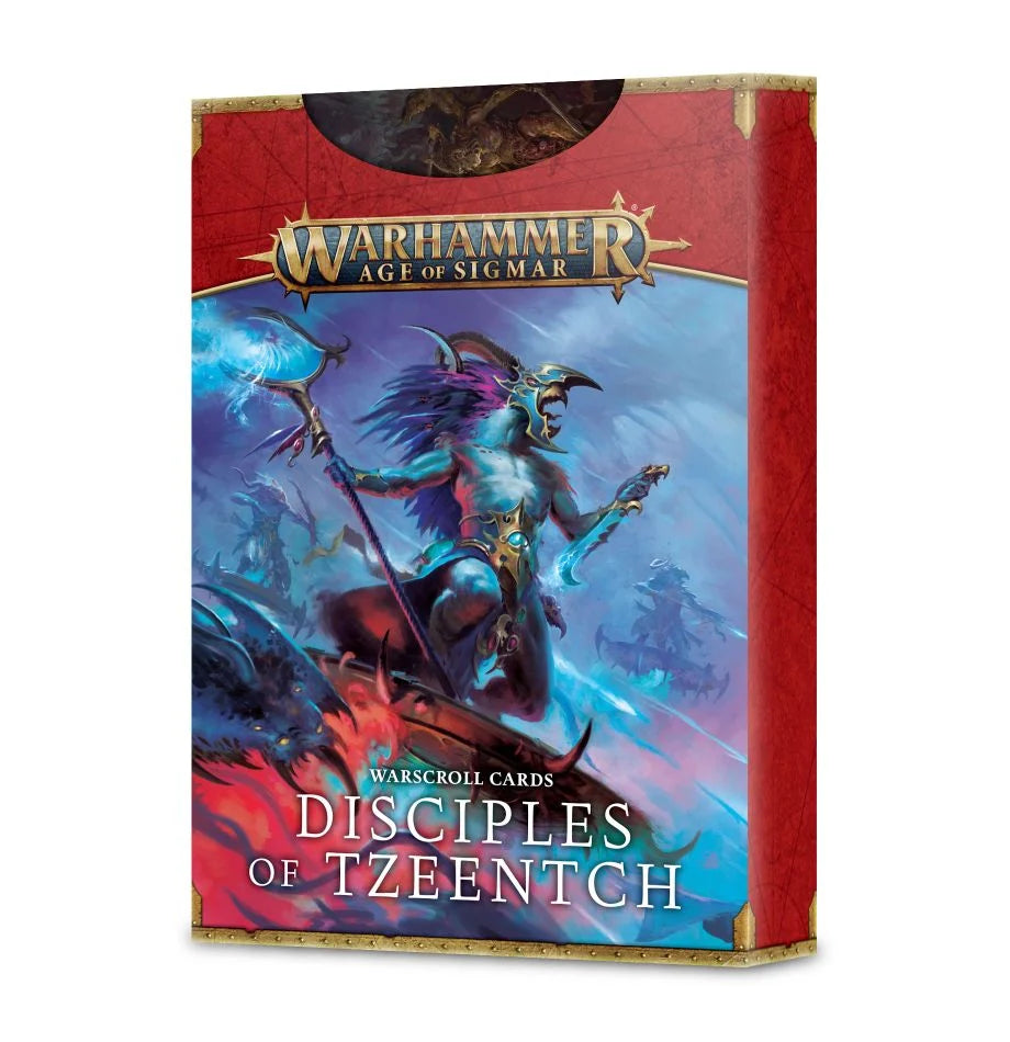 Warhammer: Age of Sigmar - Disciples of Tzeentch Warscroll Cards (2022)