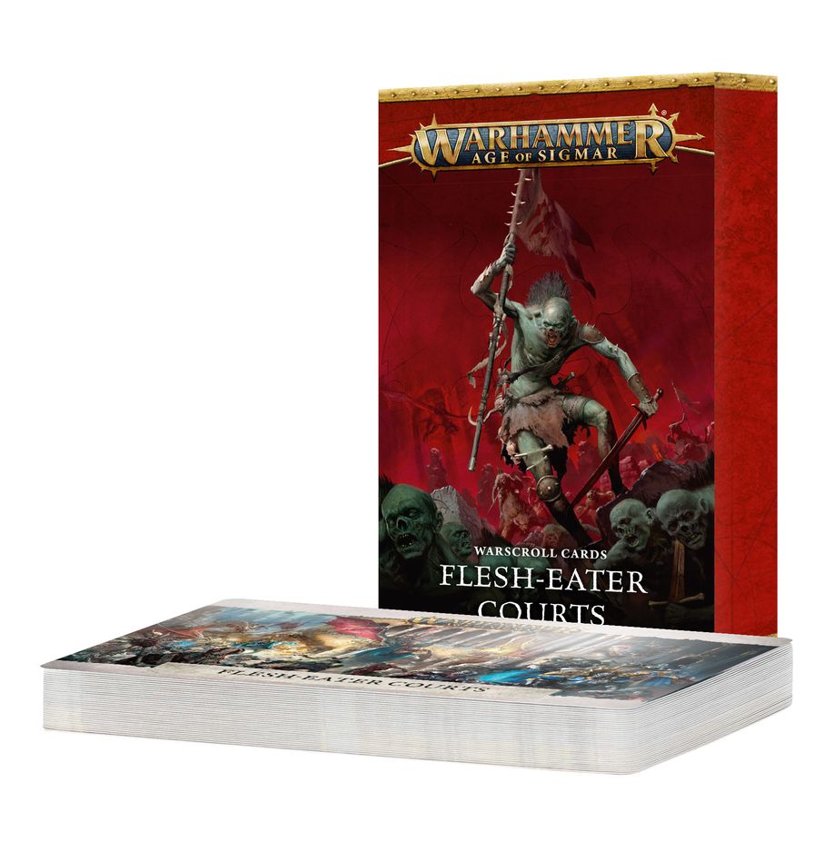 Warhammer: Age of Sigmar - Flesh-Eater Courts Warscroll Cards