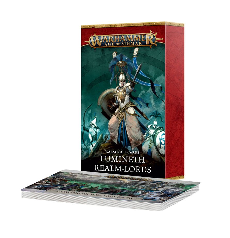 Warhammer: Age of Sigmar - Lumineth Realm-lords Warscroll Cards