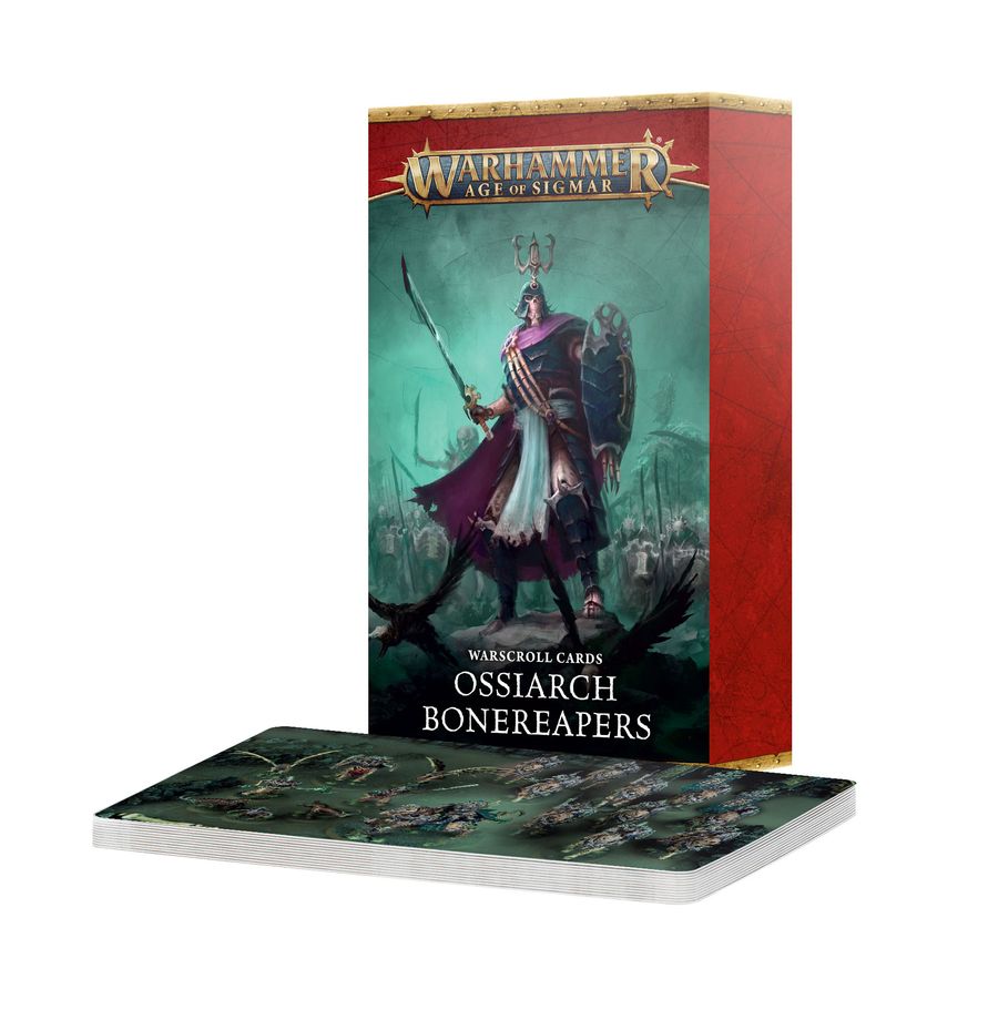 Warhammer: Age of Sigmar - Ossiarch Bonereapers Warscroll Cards