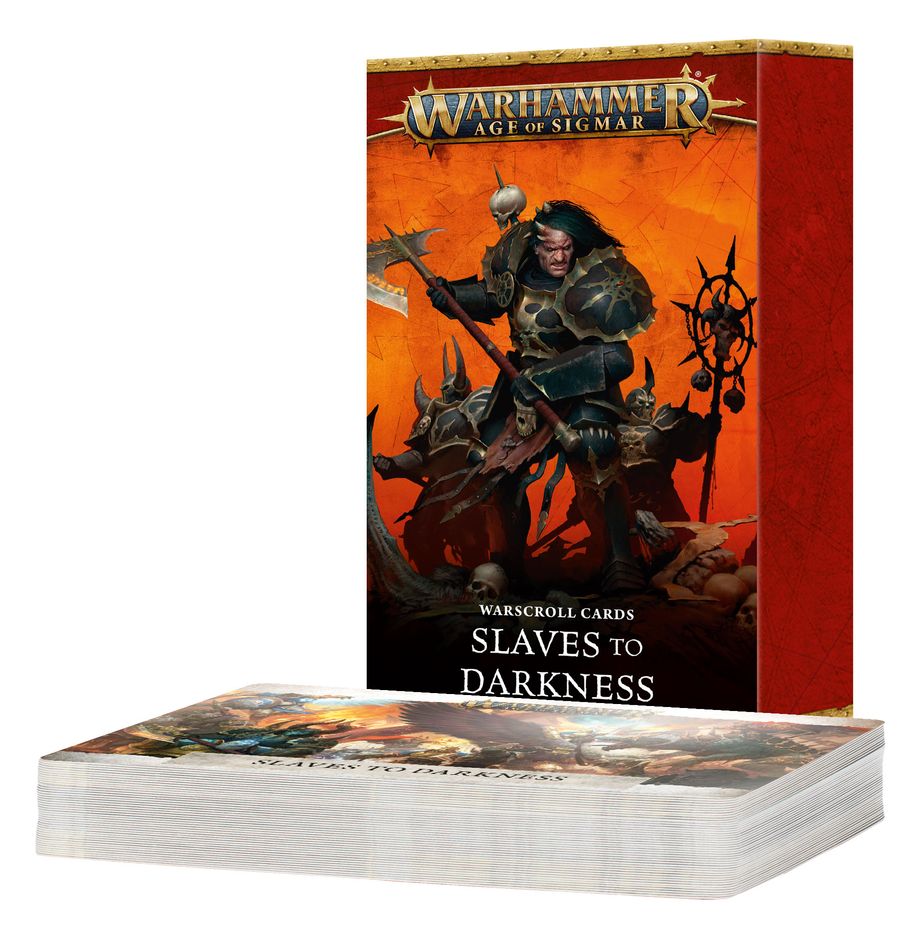 Warhammer: Age of Sigmar - Warscroll Cards: Slaves to Darkness