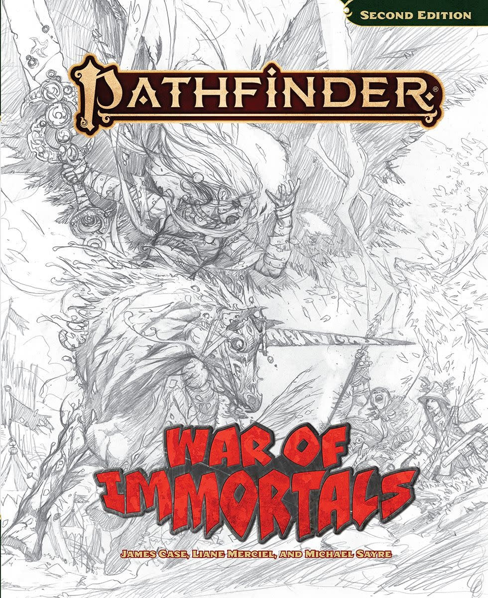 Pathfinder (Second Edition): War of Immortals - Sketch Cover