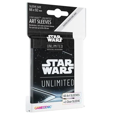 Star Wars Unlimited: Art Sleeves - Card Back Black