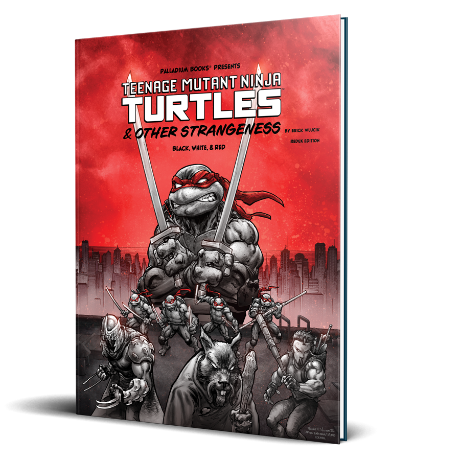 Teenage Mutant Ninja Turtles & Other Strangeness: Black White & Red Edition