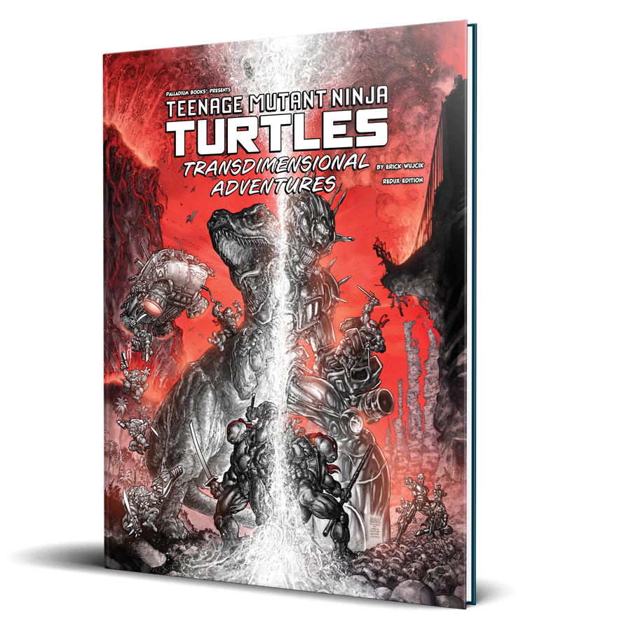 Teenage Mutant Ninja Turtles: Transdimensional Adventures - Black White & Red Edition